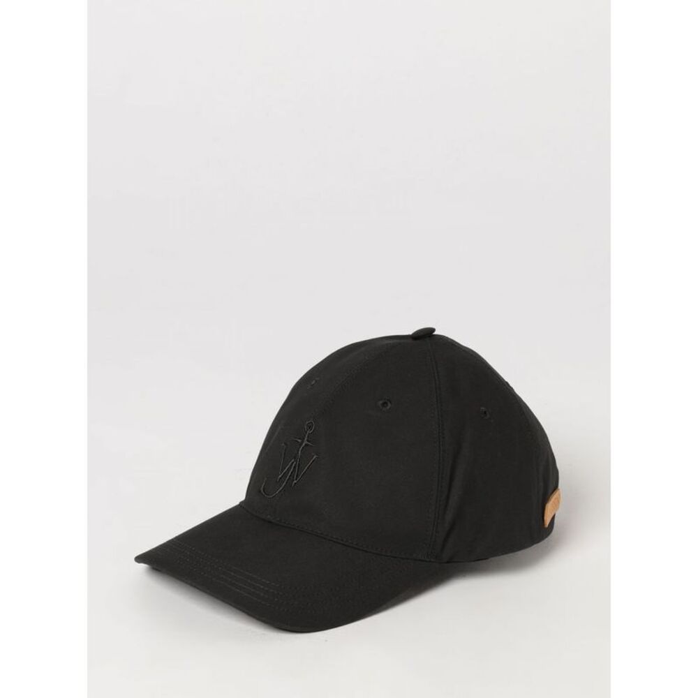 Jw Anderson Men Cotton Gabardine Baseball Cap Jw Anderson With Embroidered Logo